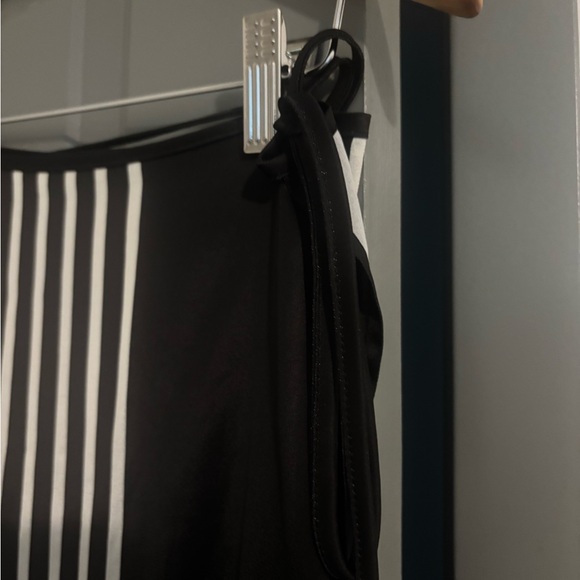 Commense Black and White Striped Skirt - Picture 4 of 6